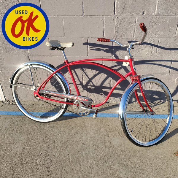 schwinn american flyer bicycle 26" Western Flyer Galaxy Flyer - Used Cruiser Bike - Red *IN STORE PIC