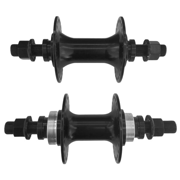 Retro Sealed High Flange Freestyle BMX Hubset - 48h - 14mm - Flip