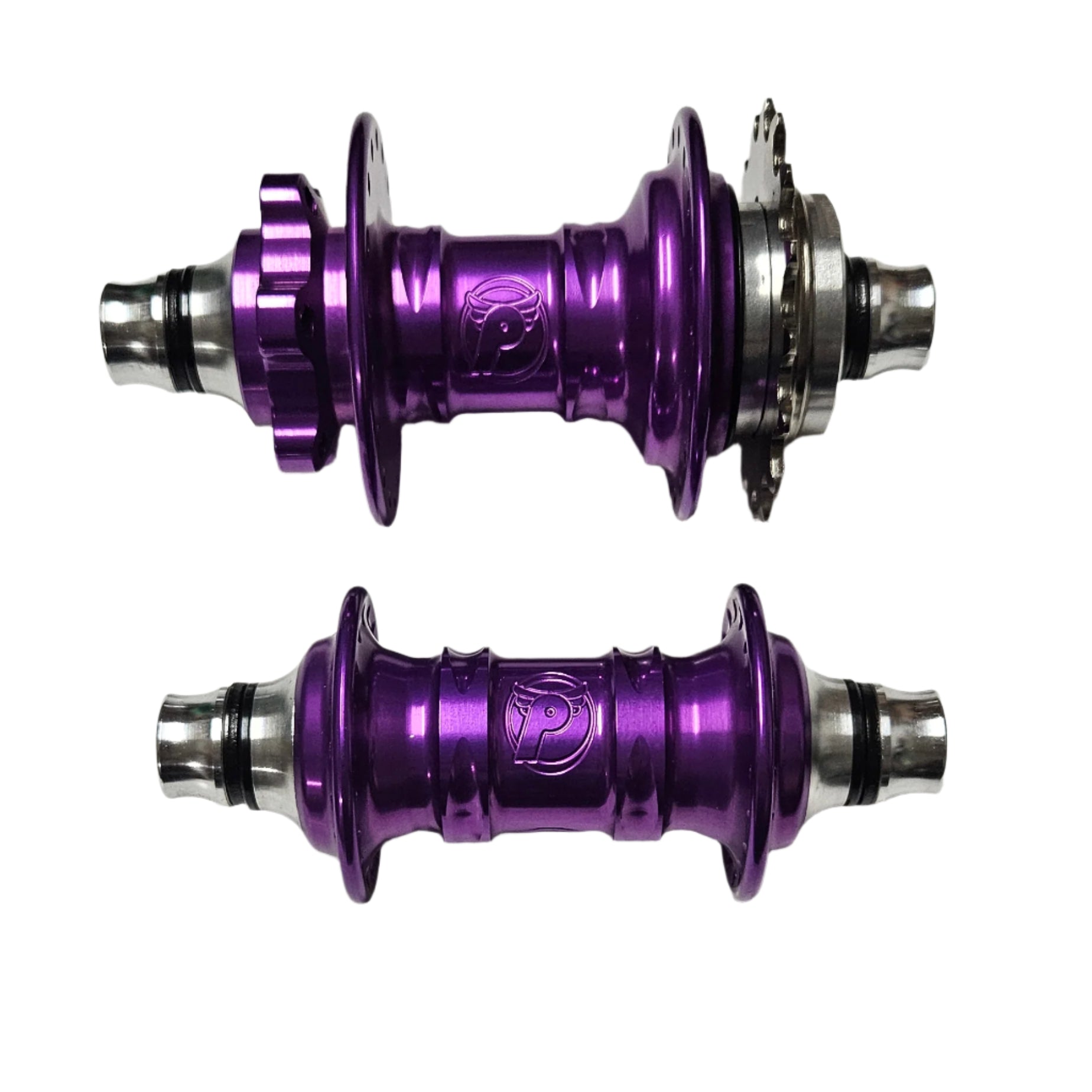 Profile Race Mini Disc Cassette Hubset - 36H - Purple - USA Made