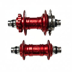 Profile Race Mini Disc Cassette Hubset - 36H - Red - USA Made