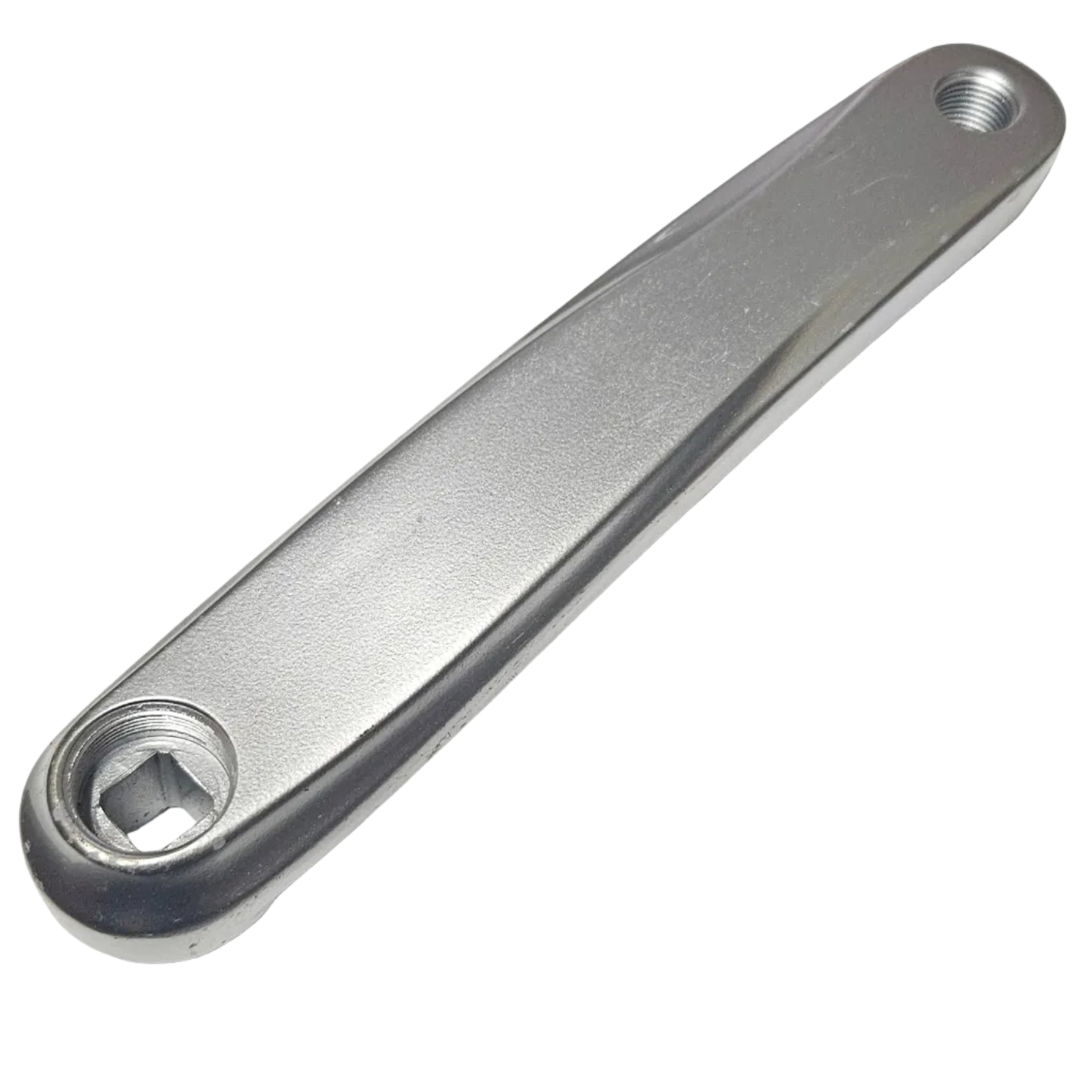 Metallic tool or component on a textured surface