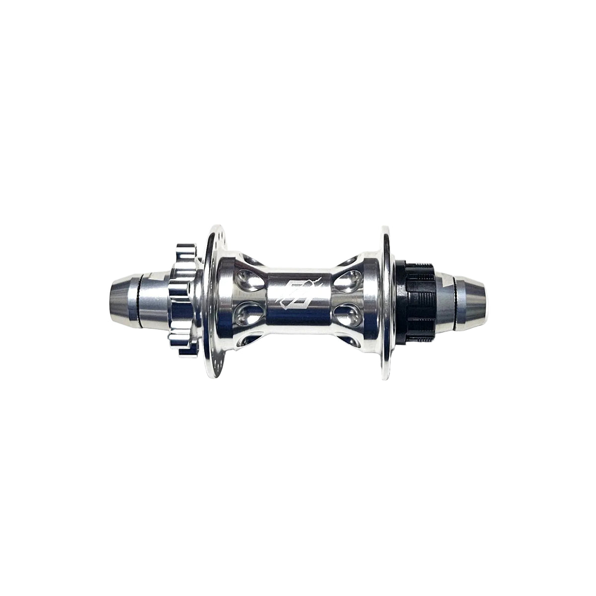 Bicycle hub on a white background
