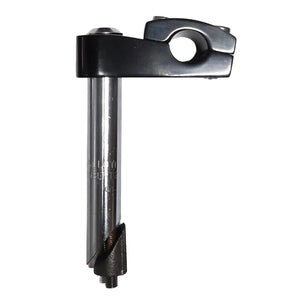 Metal drill bit on a white background