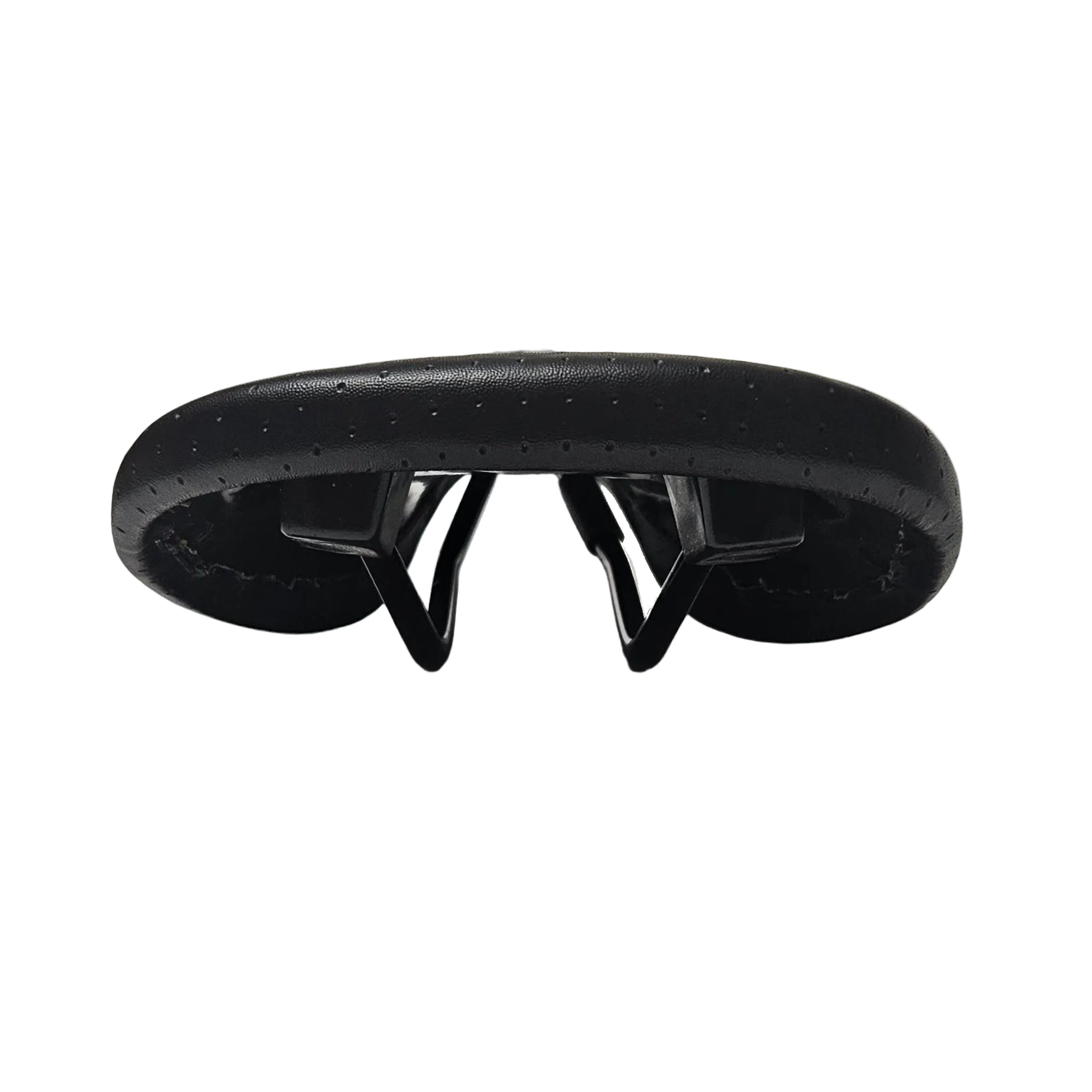 Classic BMX / Road Railed Seat w/ Perforated Cover - Black