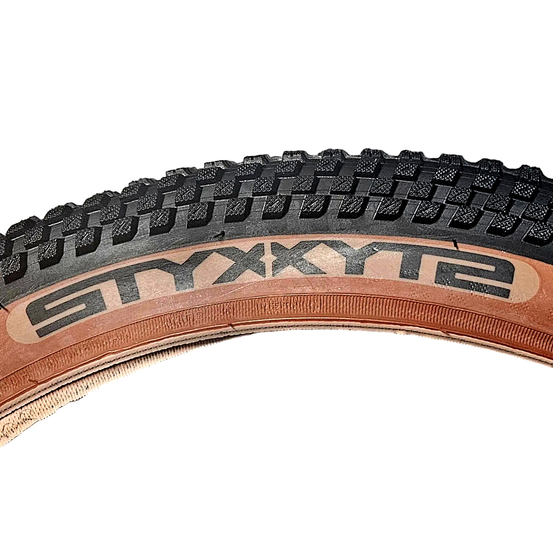 20x1.95 Kenda K-1166 BMX/ATB tire - Black w/ Brown Sidewall