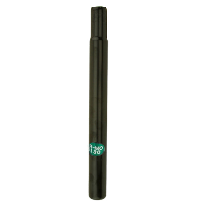 25.4mm Chromoly BMX Straight Seatpost - 12" - Black