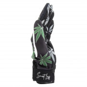 Alienation Sweet Leaf BMX Gloves - Size 10 / Adult L - Black / Gray / Green