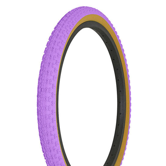 20x1.75 Innova Comp 3 III Tread BMX Tire - Purple w/ Gumwall