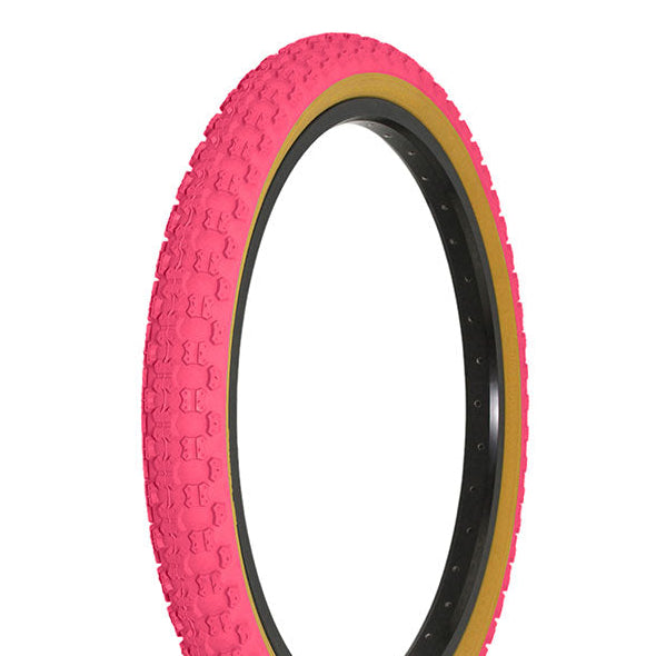 20x2.125 Innova Comp 3 III BMX Tire - Pink w/ Gumwall