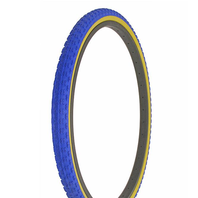 26x1.75 Duro Comp 3 III tread BMX Tire - Blue w/ gumwall