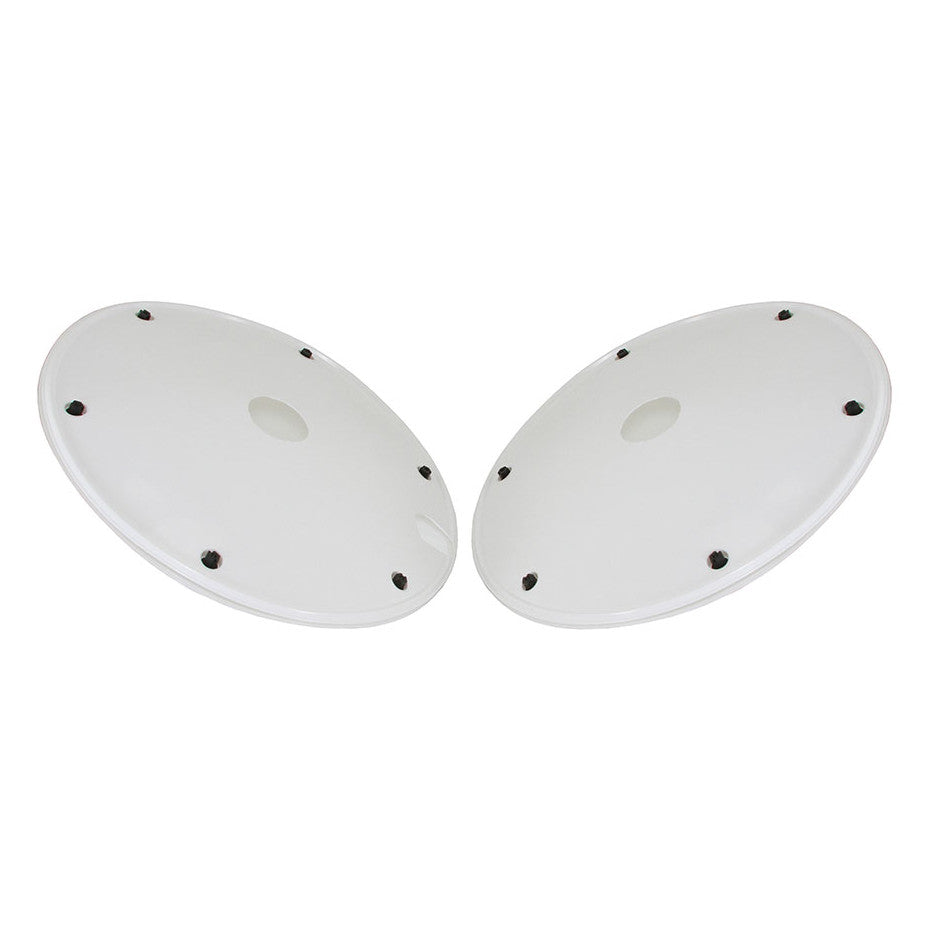 Plastic Wheel Disc Covers for 20" Wheels - White