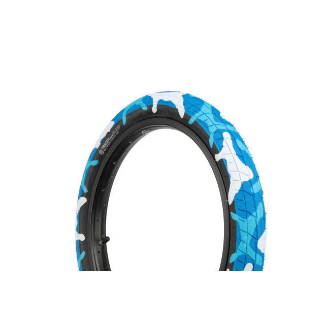 18x2.20 Salt Tracer BMX Tire - Blue Camo w/ Black Sidewall