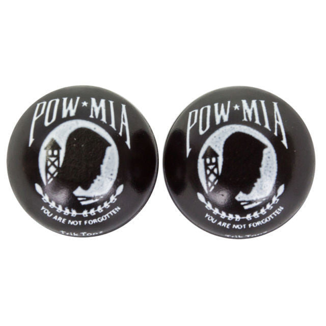 Trik Topz POW-MIA Valve Caps - Pair
