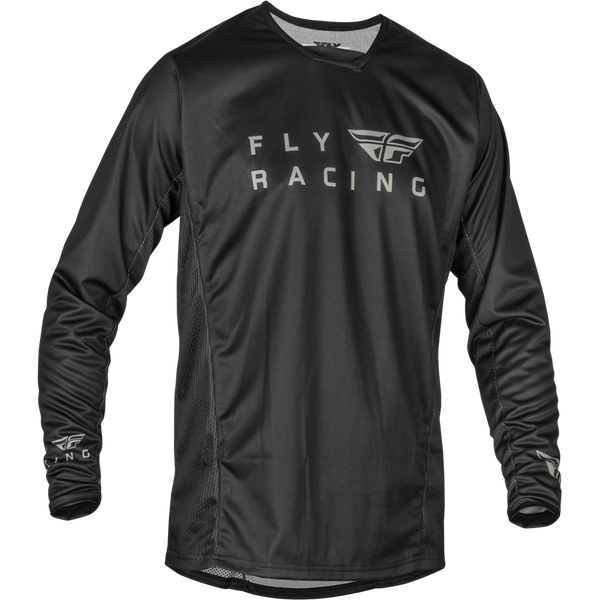 Fly Radium BMX Jersey - Adult Small (S) - Black / Gray - BMXGuru.com ...