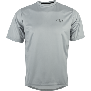Fly Action Short-Sleeved MTB Jersey - Adult XX-Large (2XL) - Light Gray