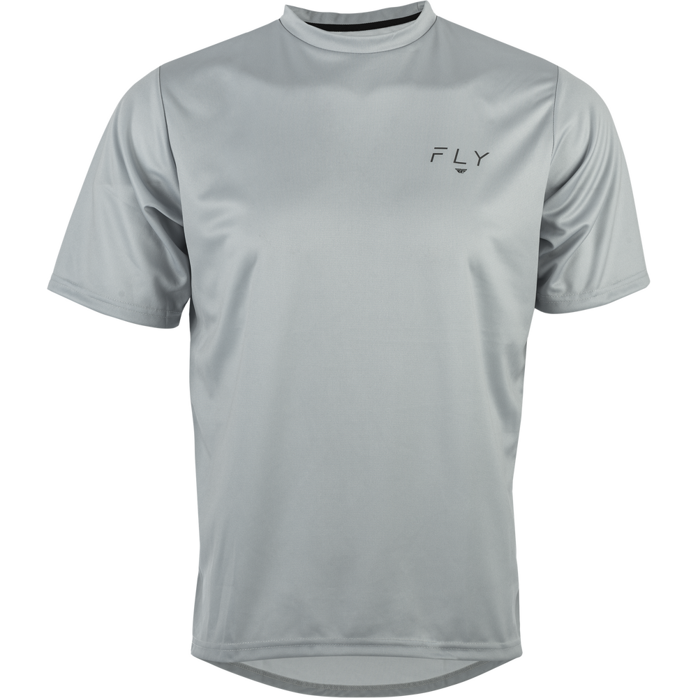 Fly Action Short-Sleeved MTB Jersey - Adult Small (S) - Light Gray