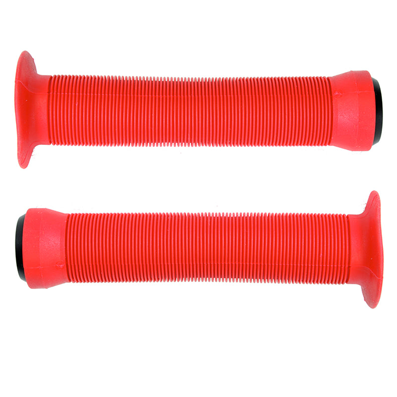 RAVX Extreme X Flanged BMX Grips - Red