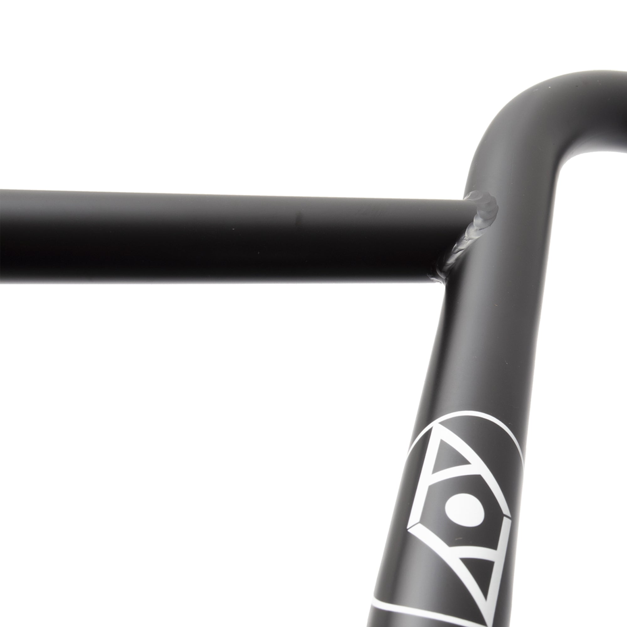 fixed gear bmx bars Alienation Quarter Bars HANDLEBARS Black