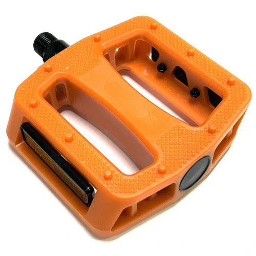 Orange pedal on white background