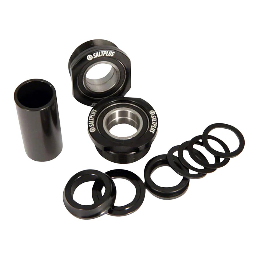 22mm Salt Plus Euro BMX Bottom Bracket Set - Black