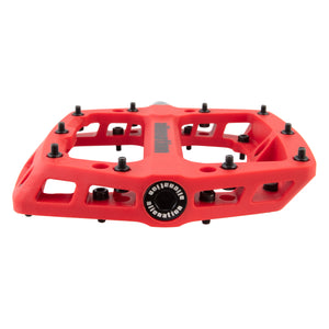 Alienation Foothold Sealed PC Platform Pedals - 9/16" - Red