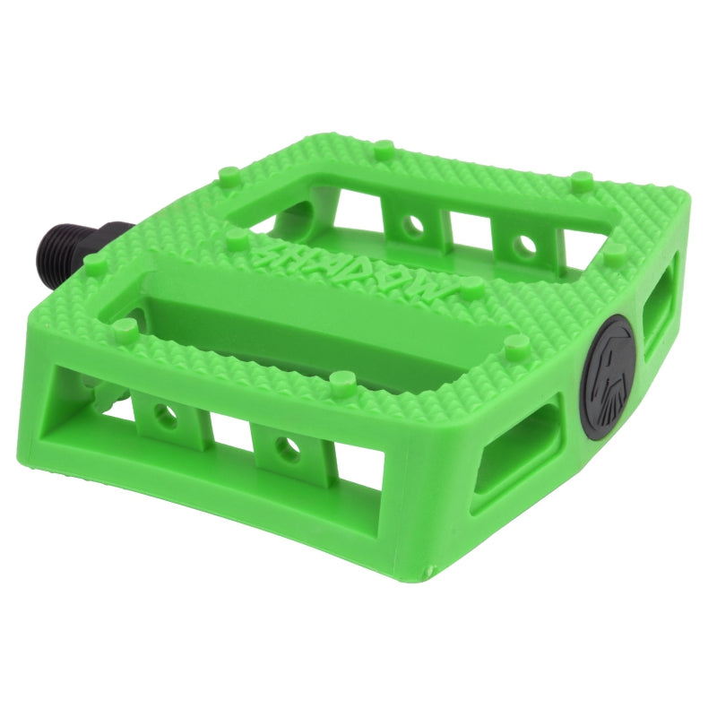 The Shadow Conspiracy Ravager PC Platform Pedals - 9/16" - Neon Green