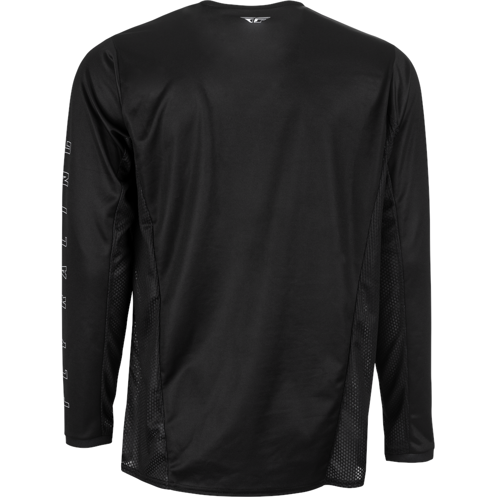 Fly Radium BMX Jersey - Adult Medium (M) - Black / White