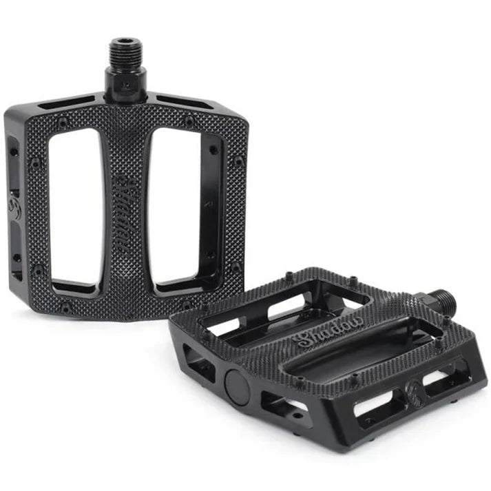 Shadow Conspiracy Metal Platform Pedals - 9/16" - Black