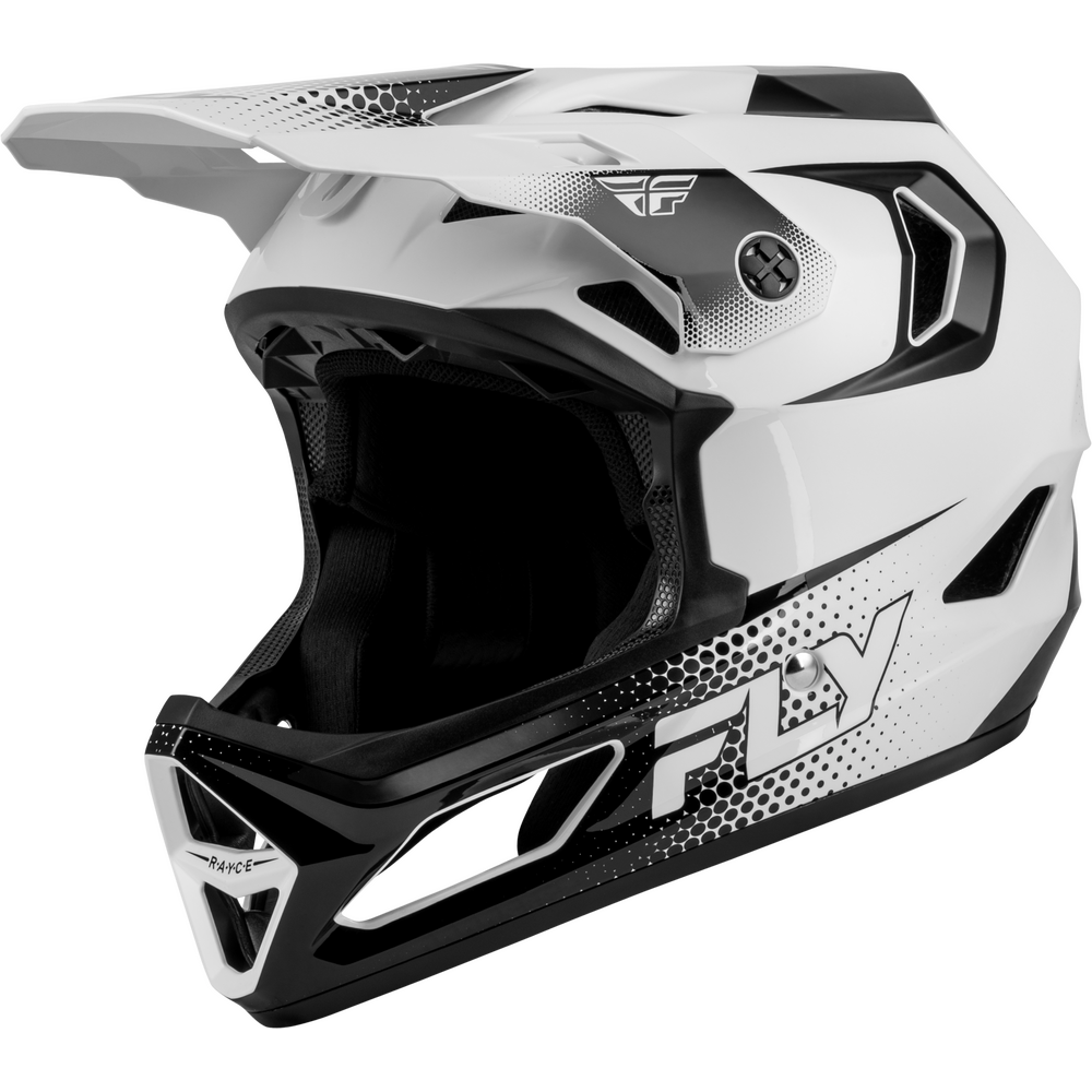 Fly Racing Rayce Sonar Bicycle Helmet White/Black XS