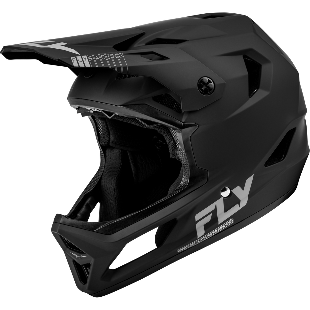 Fly Racing - Youth Rayce Helmet Matte Black Yl Fly Racing - Youth Rayce Helmet Matte Black Yl