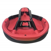 SE Racing Captive Padded Railed Seat - Black/Red