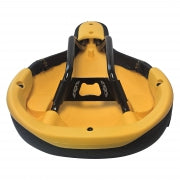 SE Racing Captive Padded Railed Seat - Black/Gold