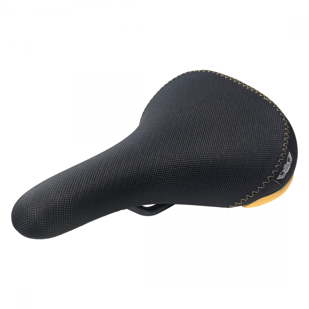 SE Racing Captive Padded Railed Seat - Black/Gold
