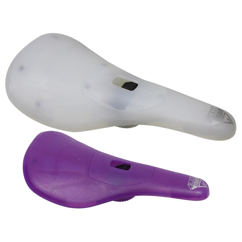BlackOps PC Color Morph Pivotal BMX Seat - White to Purple NOS