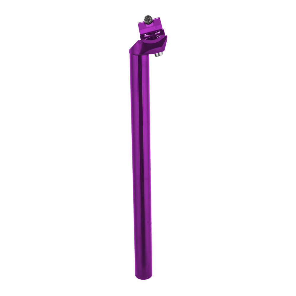 25.4mm BlackOps Aluminum Micro Adjust Seatpost Purple BMXGuru