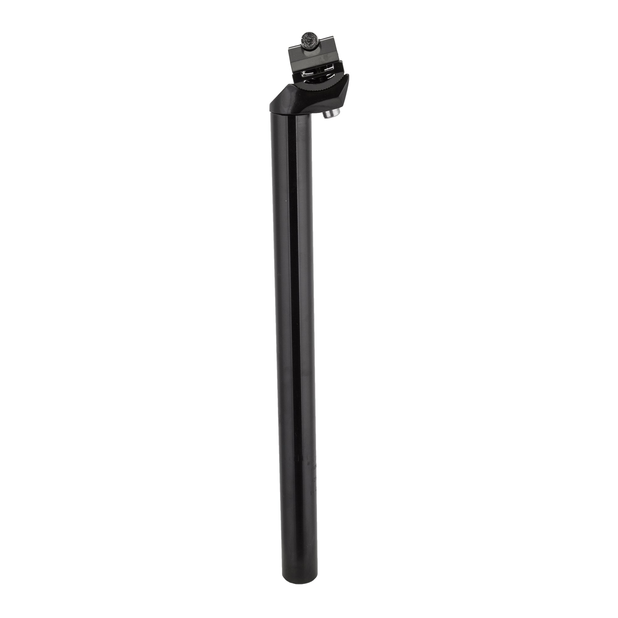 25.4mm Aluminum Micro Adjust Seat Post - 350mm - Black