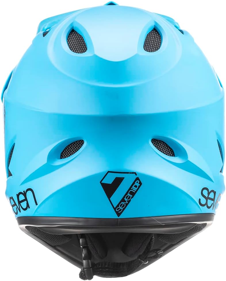 7iDP M1 Full Face BMX / DH MTB Helmet - sz Adult M - Matte Blue