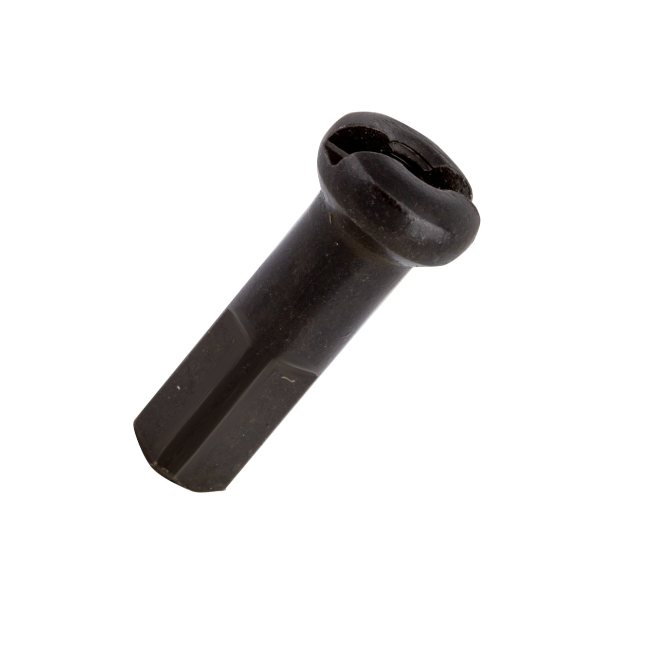 Black Brass 14g 9/16" 14mm spoke nipple - single