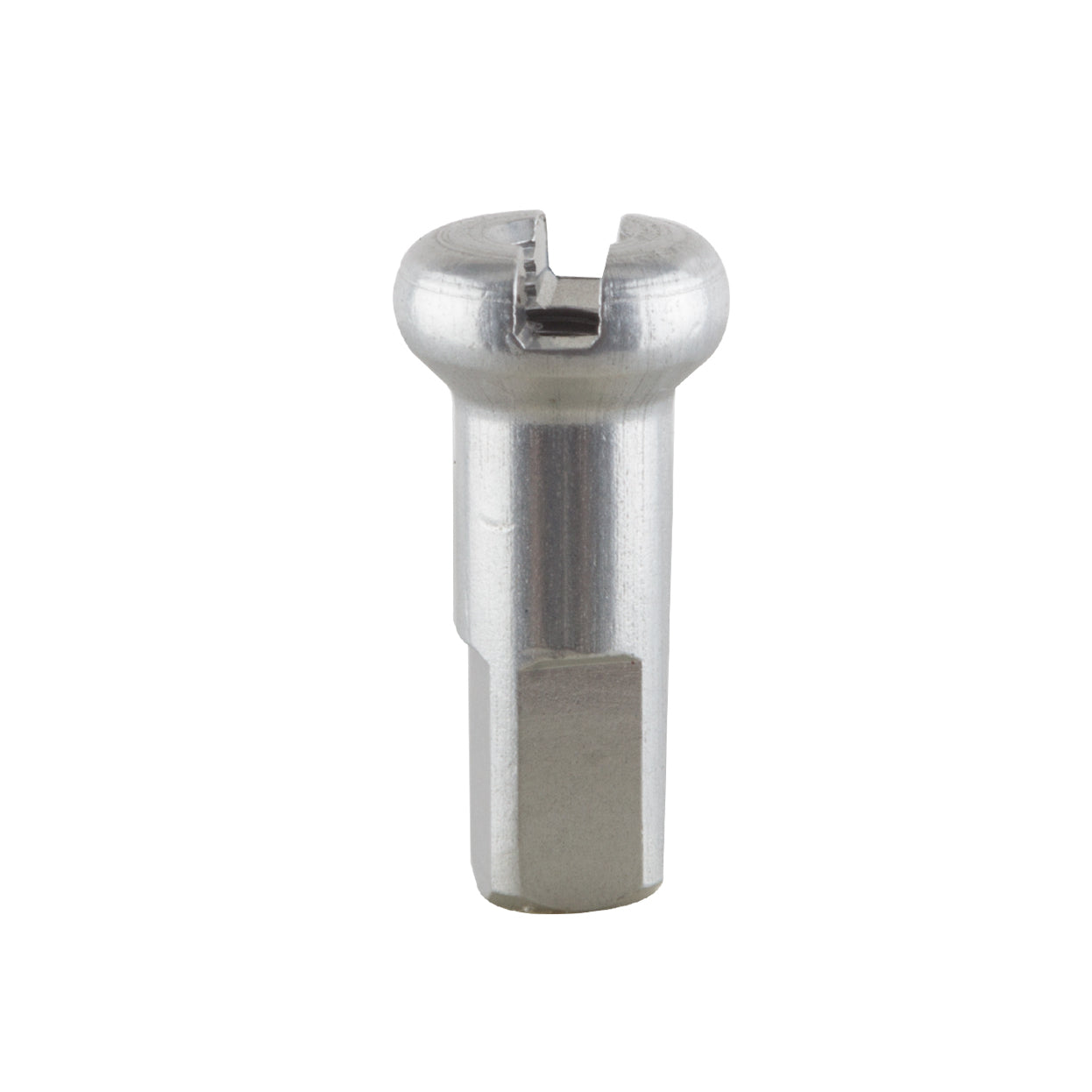 DT Swiss Premium Silver Aluminum 2.0mm 14g 12mm 1/2" spoke nipple - single