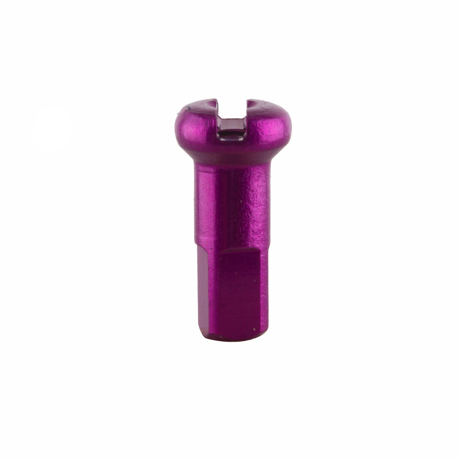 DT Swiss Premium Purple Aluminum 2.0mm 14g 12mm 1/2" spoke nipple - single