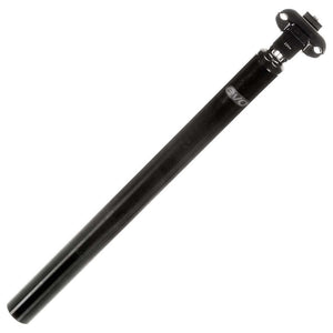 25.4mm Aluminum Micro Adjust Seatpost - 400mm - Black