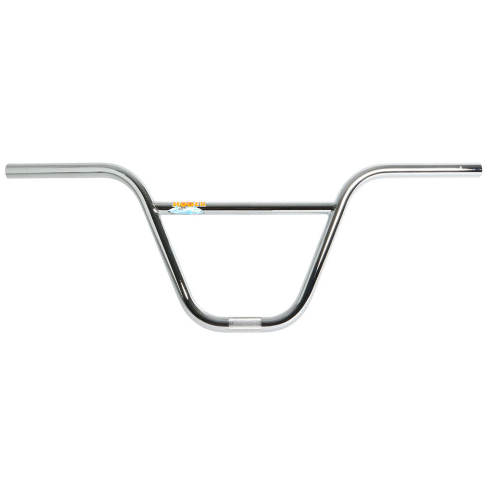 S M Hoder Sky High 2pc BMX Handlebars 9.5 Chrome USA Made BMXGuru C W Cycle