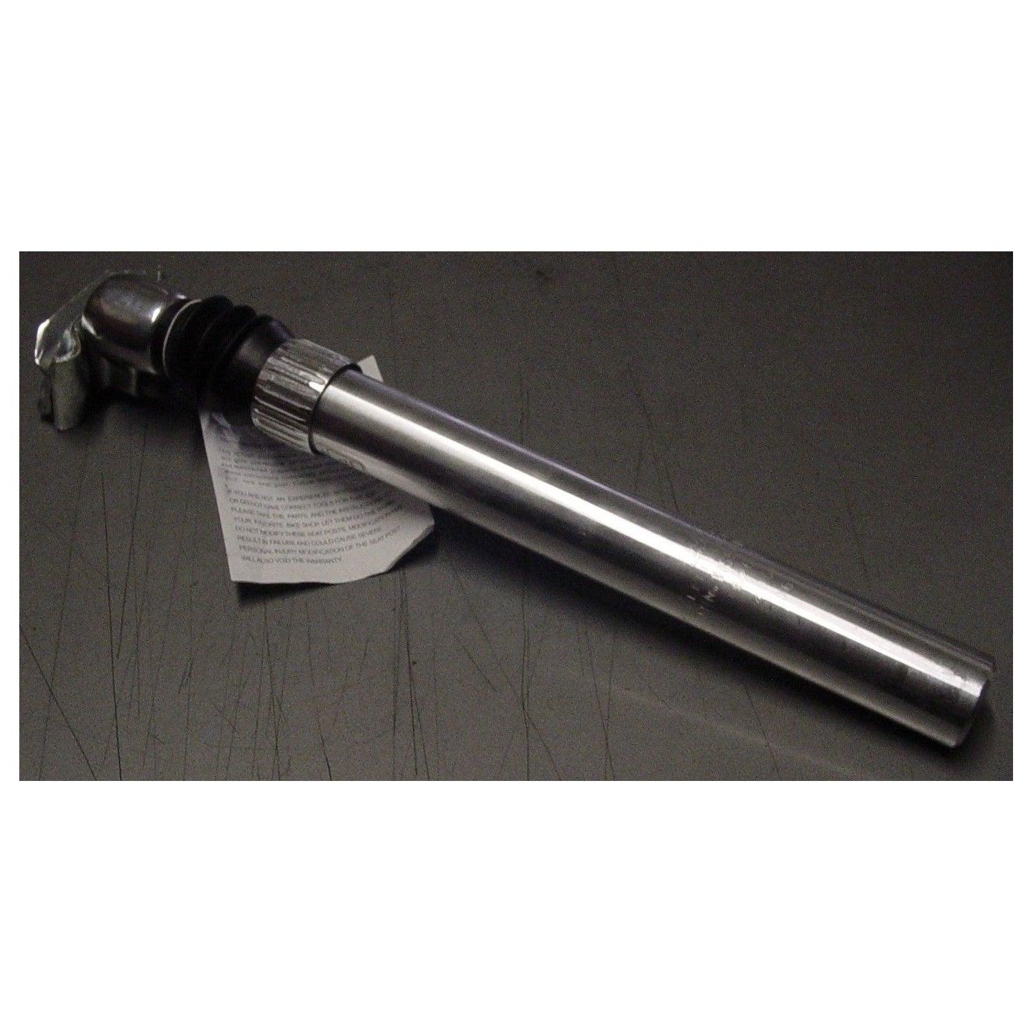 26.8mm Zoom Aluminum Micro Adjust Suspension Seatpost - 300mm - Silver