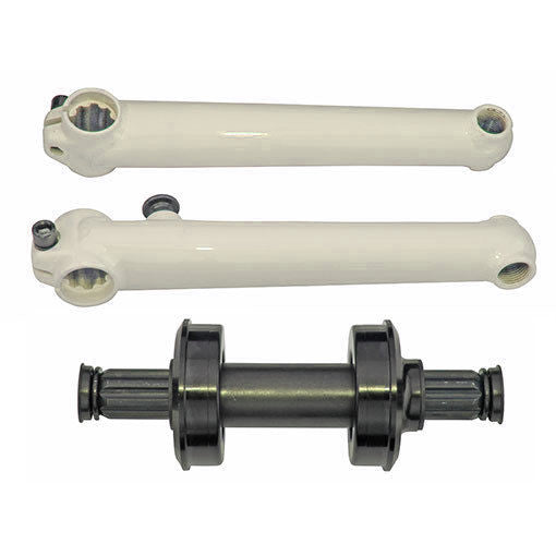 Chromoly 3-Piece BMX crank - 19mm w/ American Bottom Bracket