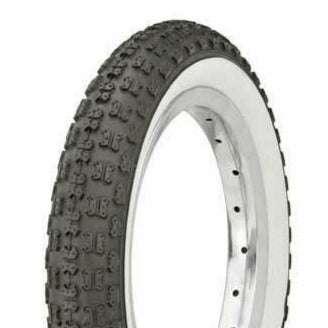 12-1/2x2-1/4" Kenda Comp 3 III Tread Tire - Black w/ Whitewall