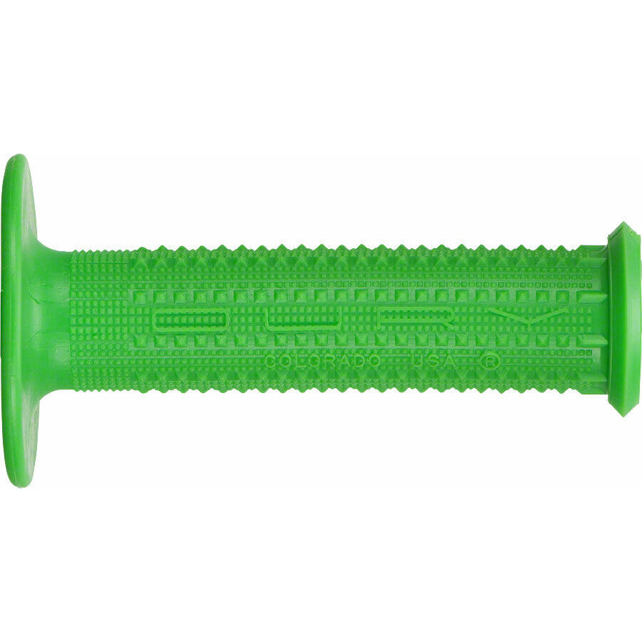 Oury Pyramid BMX grips - Green - USA Made