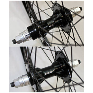 TNT Revolver Sealed BMX Flip/Flop Freewheel Hubset - 48h - 3/8