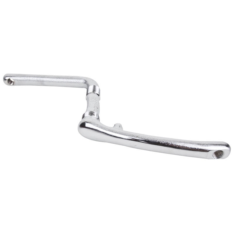 One Piece (1-piece) Crank - 24tpi - 6.75" / 170mm - Chrome