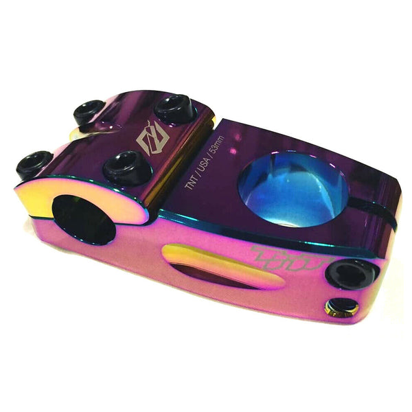 TNT Race Top Load BMX Stem - 60mm - Oil Slick / Jet Fuel - USA