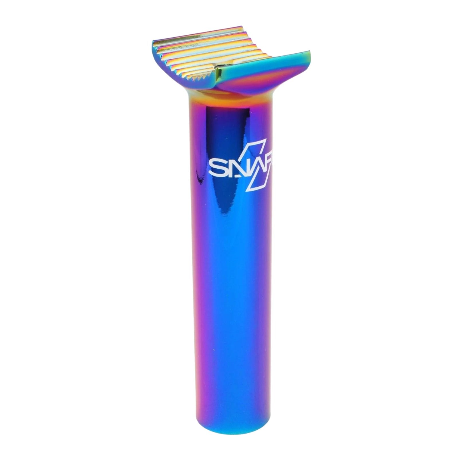 Snafu BMX Pivotal Seat Post - 25.4mm x 135mm - Jet Fuel (Oil Slick)